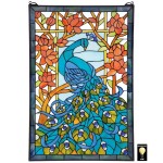 Design Toscano Peacocks Paradise Window