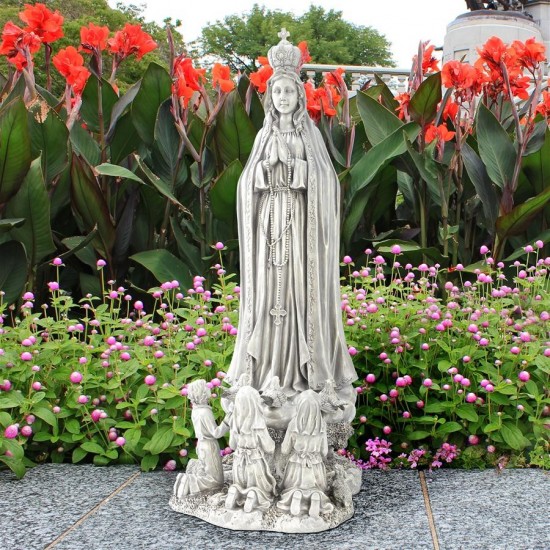 Design Toscano Large Our Lady Of Fatima Statue