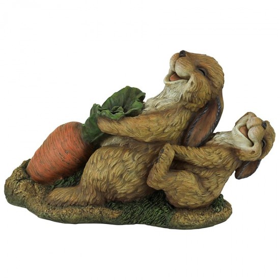 Design Toscano The Carrot Crew Rabbit Statue