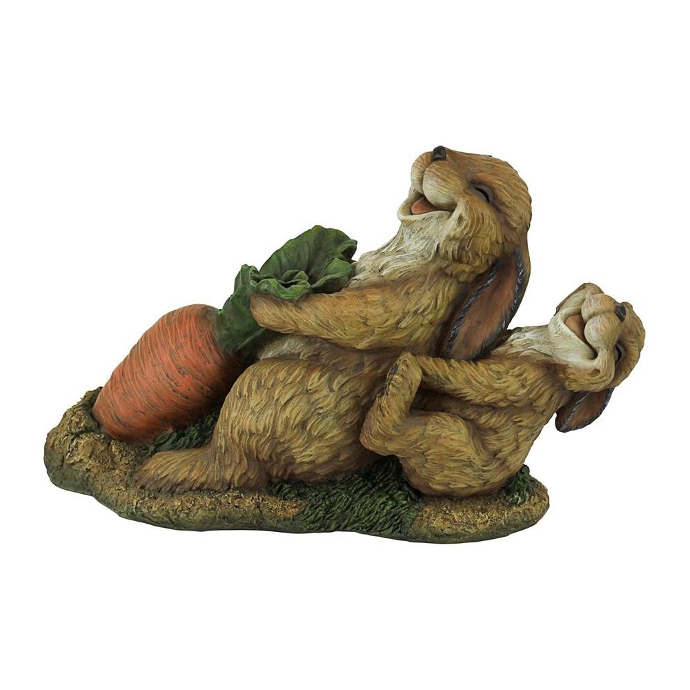 Design Toscano The Carrot Crew Rabbit Statue