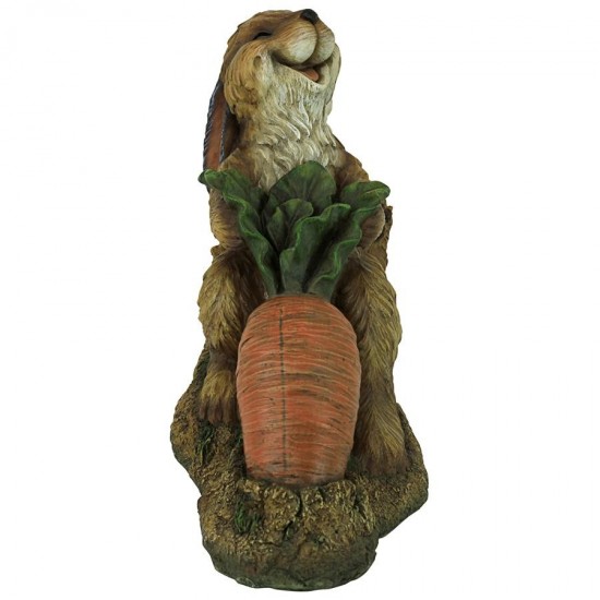 Design Toscano The Carrot Crew Rabbit Statue