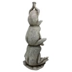 Design Toscano Tower Of Frog Power Statue