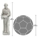 Design Toscano Small Natures Nurturer St Francis Statue