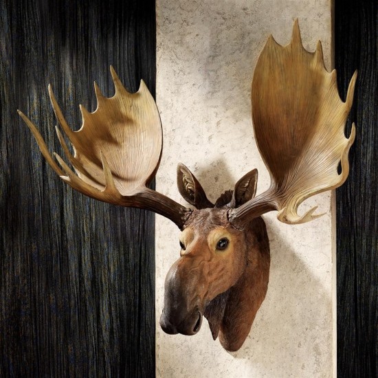 Design Toscano Alaskan Moose Trophy