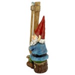 Design Toscano Ringing His Chimes Garden Gnome Statue