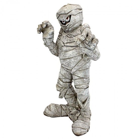 Design Toscano Wrapped Too Tight Garden Mummy Statue