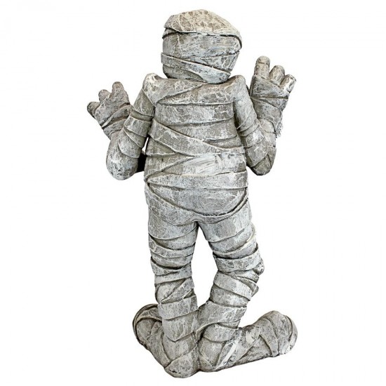 Design Toscano Wrapped Too Tight Garden Mummy Statue