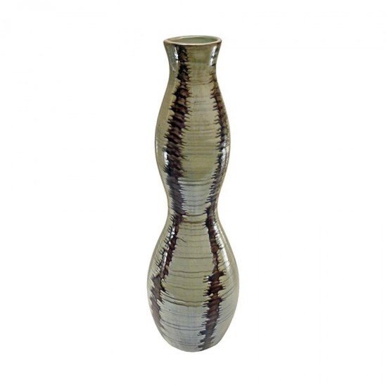 Design Toscano Donoma 21In Ceramic Cylinder Vase