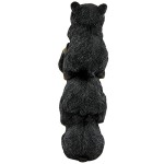 Design Toscano Speak Hear See No Evil Stacked Black Bears