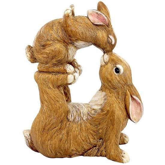 Design Toscano Balancing Bunny Love Statue