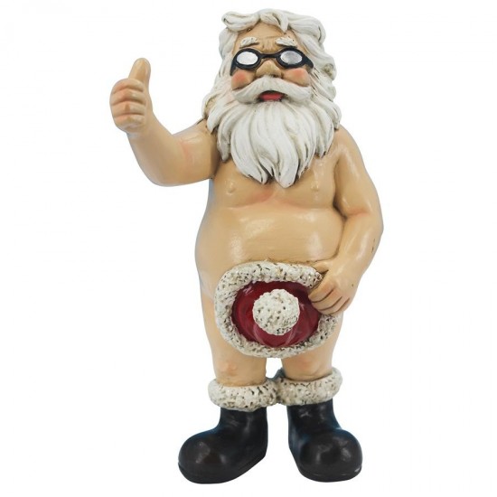 Design Toscano Santa Unwrapped Statue