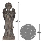 Design Toscano Angels Message Statue French Iron Finish