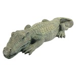 Design Toscano Swamp Beast Crocodile Statue