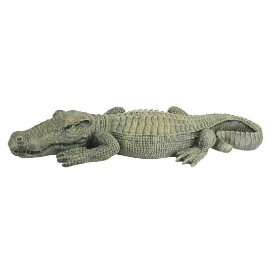 Design Toscano Swamp Beast Crocodile Statue