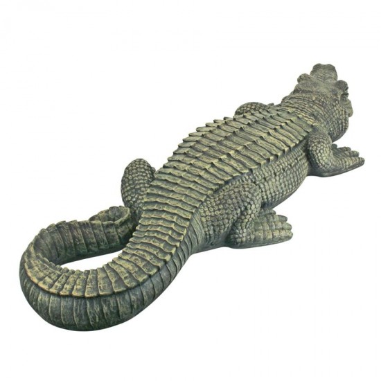 Design Toscano Swamp Beast Crocodile Statue