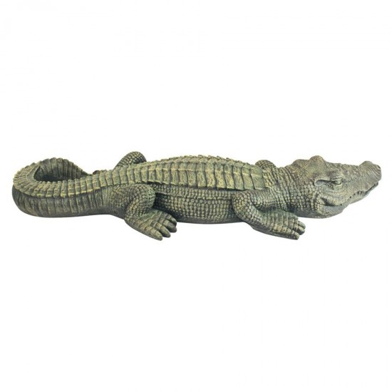 Design Toscano Swamp Beast Crocodile Statue