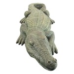 Design Toscano Swamp Beast Crocodile Statue