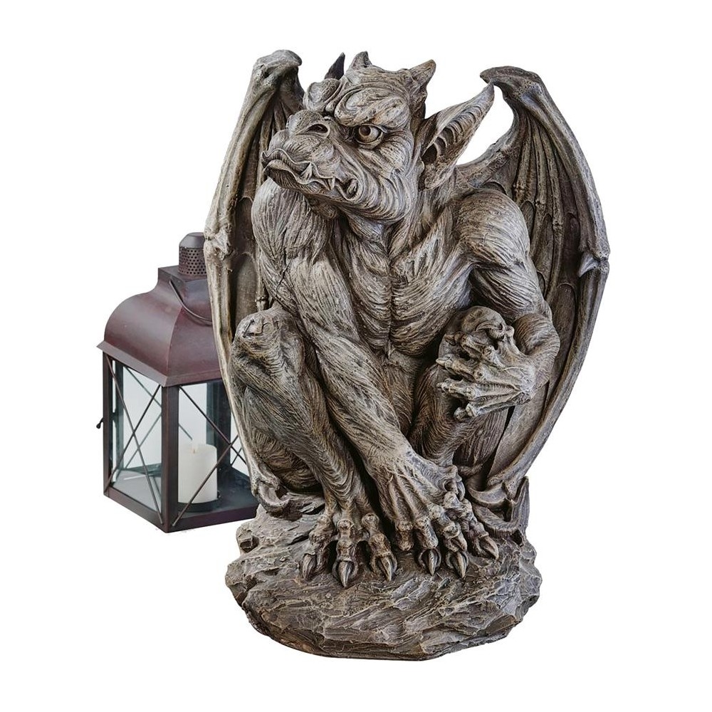 Design Toscano Large Silas The Gargoyle Sentry Statue