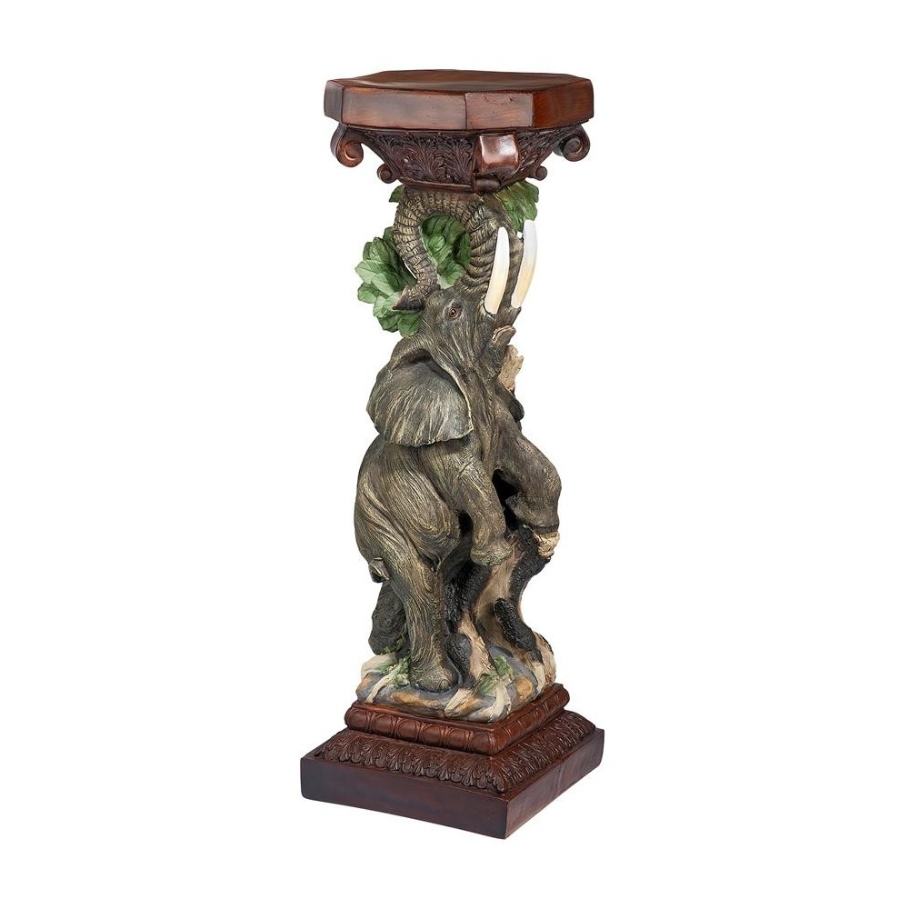 Design Toscano Elephants Triumph Pedestal Design Toscano Elephants Triumph Pedestal