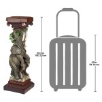 Design Toscano Elephants Triumph Pedestal