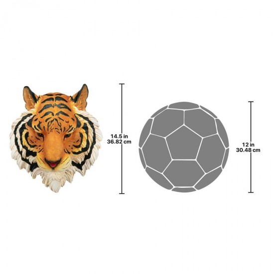 Design Toscano Indochinese Tiger Plaque