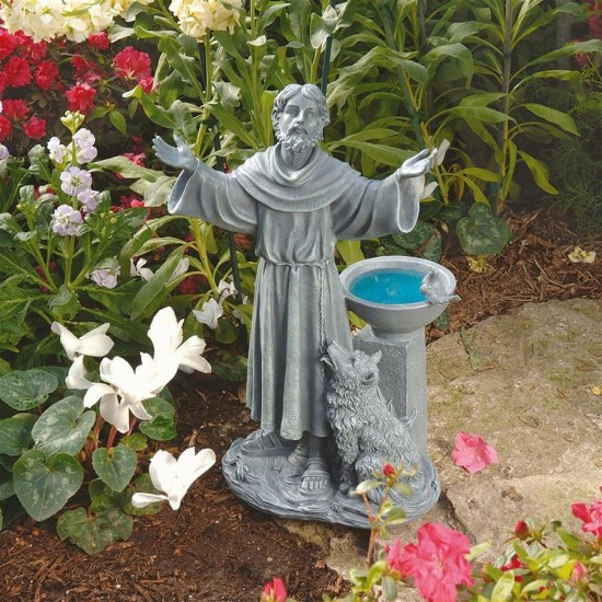 Design Toscano St Francis Garden Blessing Statue