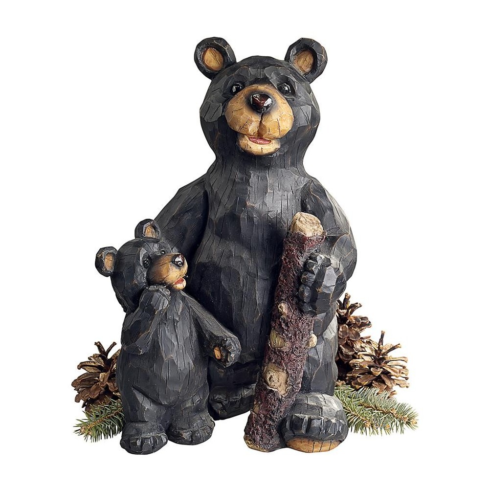 Design Toscano Black Forest Bear Pair Design Toscano Black Forest Bear Pair