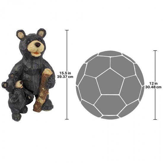 Design Toscano Black Forest Bear Pair