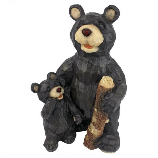 Design Toscano Black Forest Bear Pair