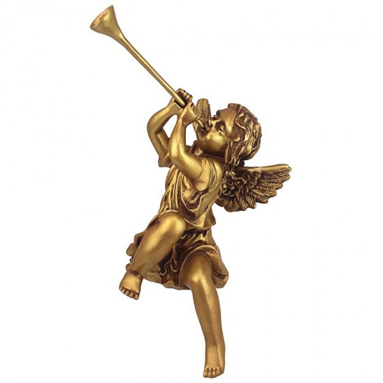 Design Toscano Trumpeting Girl Angel