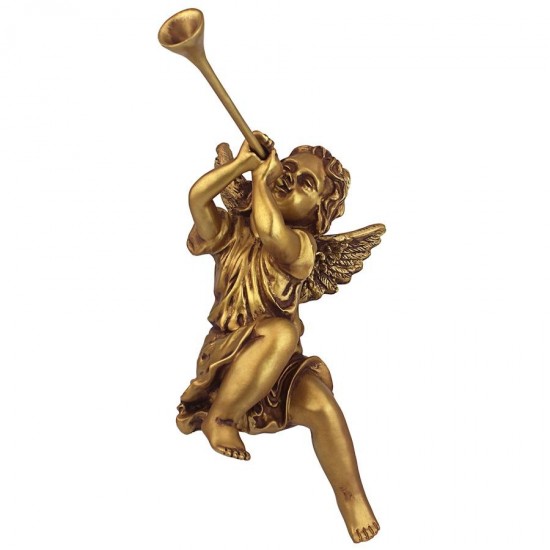 Design Toscano Trumpeting Girl Angel