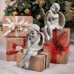 Design Toscano S/ Meditation & Contemplation Cherubs