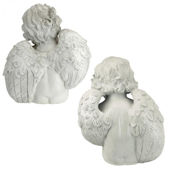 Design Toscano S/ Meditation & Contemplation Cherubs