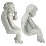 Design Toscano S/ Meditation & Contemplation Cherubs