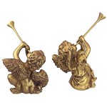 Design Toscano S/2 Trumpeting Angels