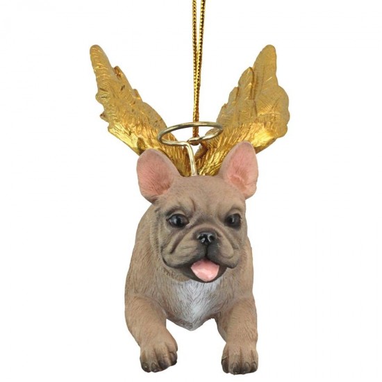 Design Toscano Angel French Bull Ornament