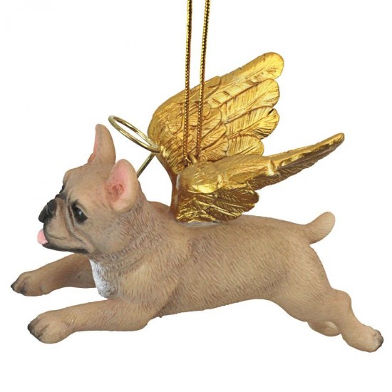 Design Toscano Angel French Bull Ornament