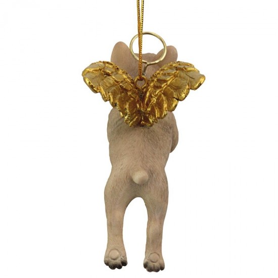 Design Toscano Angel French Bull Ornament