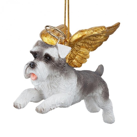 Design Toscano Angel Mini Schnauzer Ornament