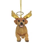 Design Toscano Angel Golden Retriever Ornament