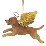 Design Toscano Angel Golden Retriever Ornament