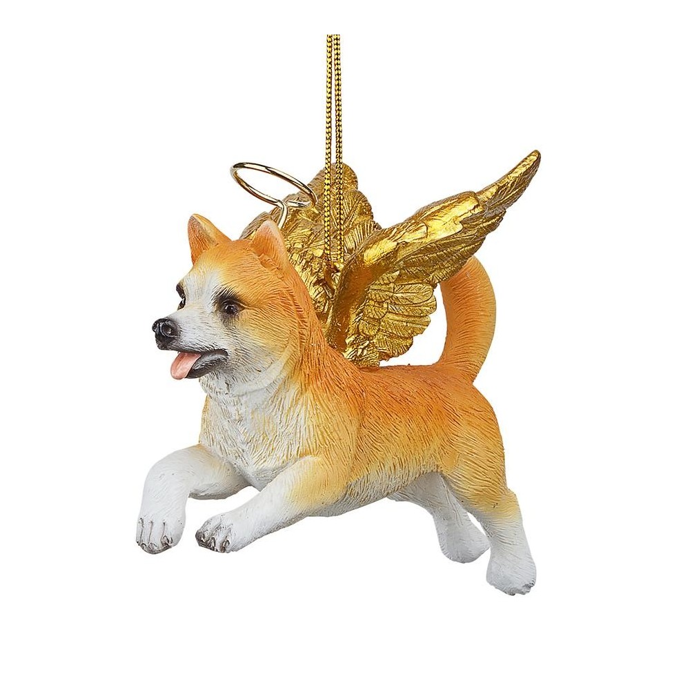 Design Toscano Angel Welsh Corgi Ornament