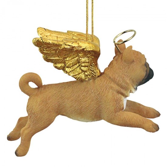 Design Toscano Angel Pug Ornament
