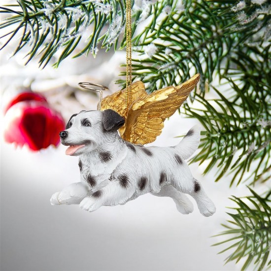 Design Toscano Angel Dalmation Ornament