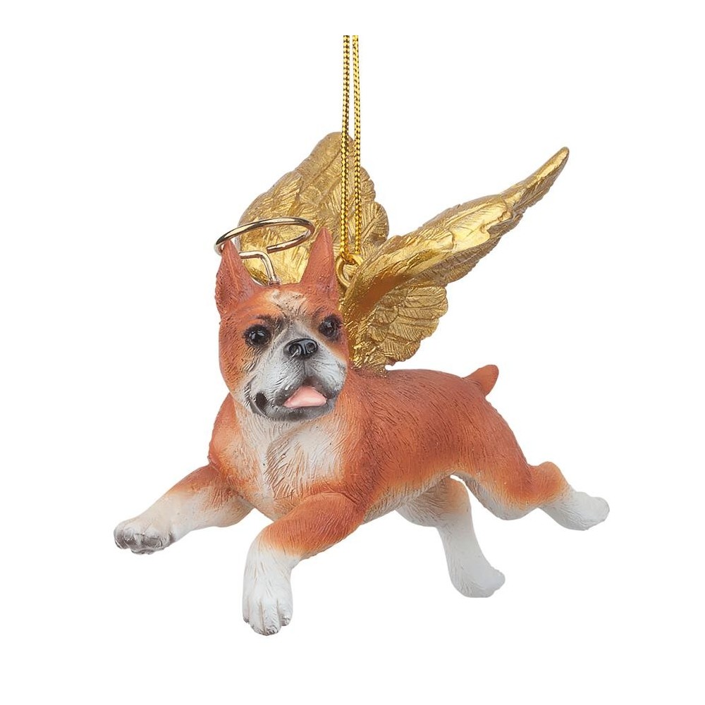 Design Toscano Angel Boxer Ornament Design Toscano Angel Boxer Ornament
