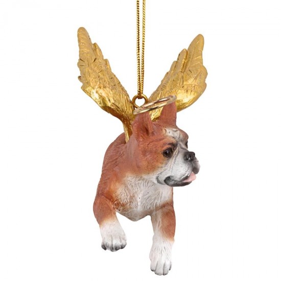 Design Toscano Angel Boxer Ornament