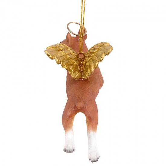 Design Toscano Angel Boxer Ornament