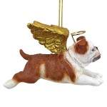 Design Toscano Angel Bulldog Ornament