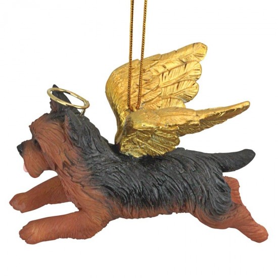 Design Toscano Angel Yorkie Ornament