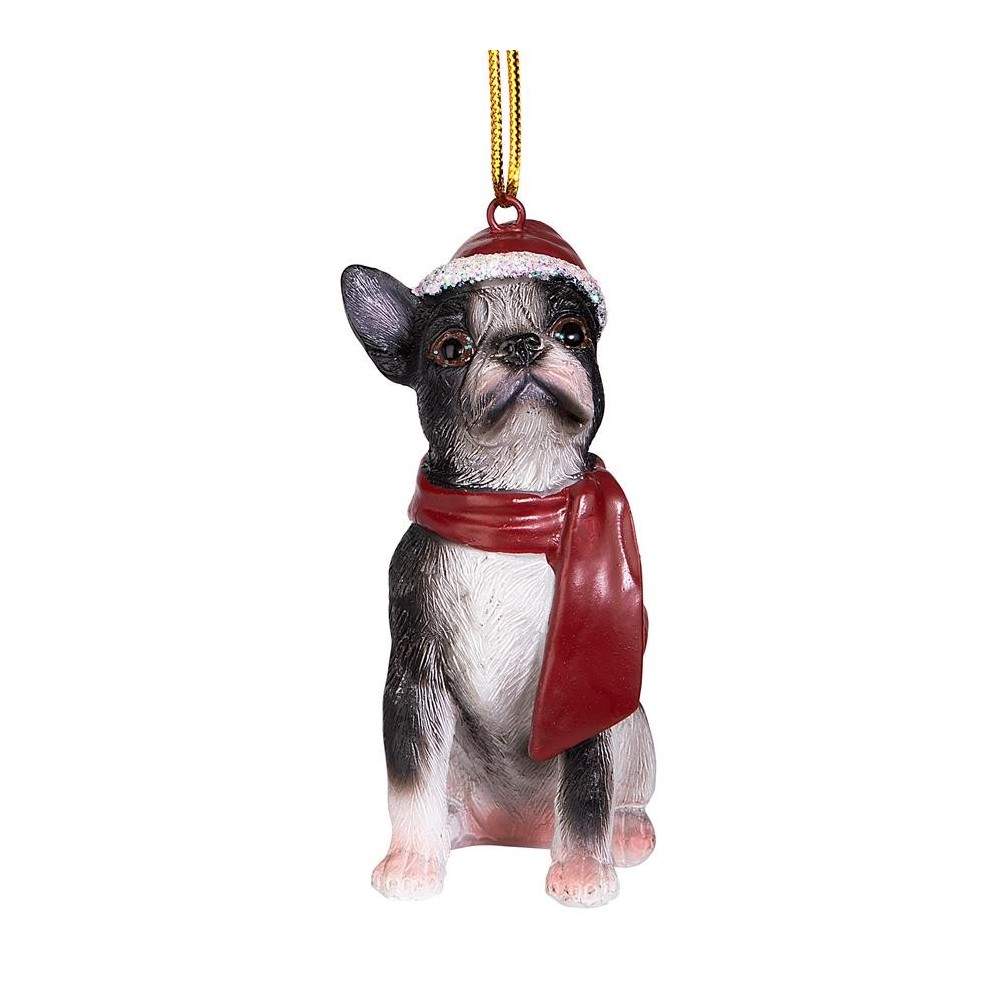 Design Toscano Boston Terrier Ornament